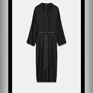 ZW Elegant Black Belted Dress / NWOT
